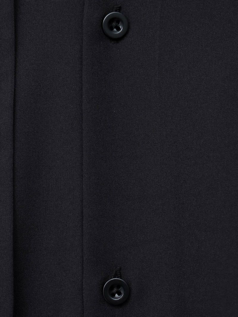 【雅結 -EN-】“狐面”総刺繍キモノスリーブ5分袖 変形シャツ