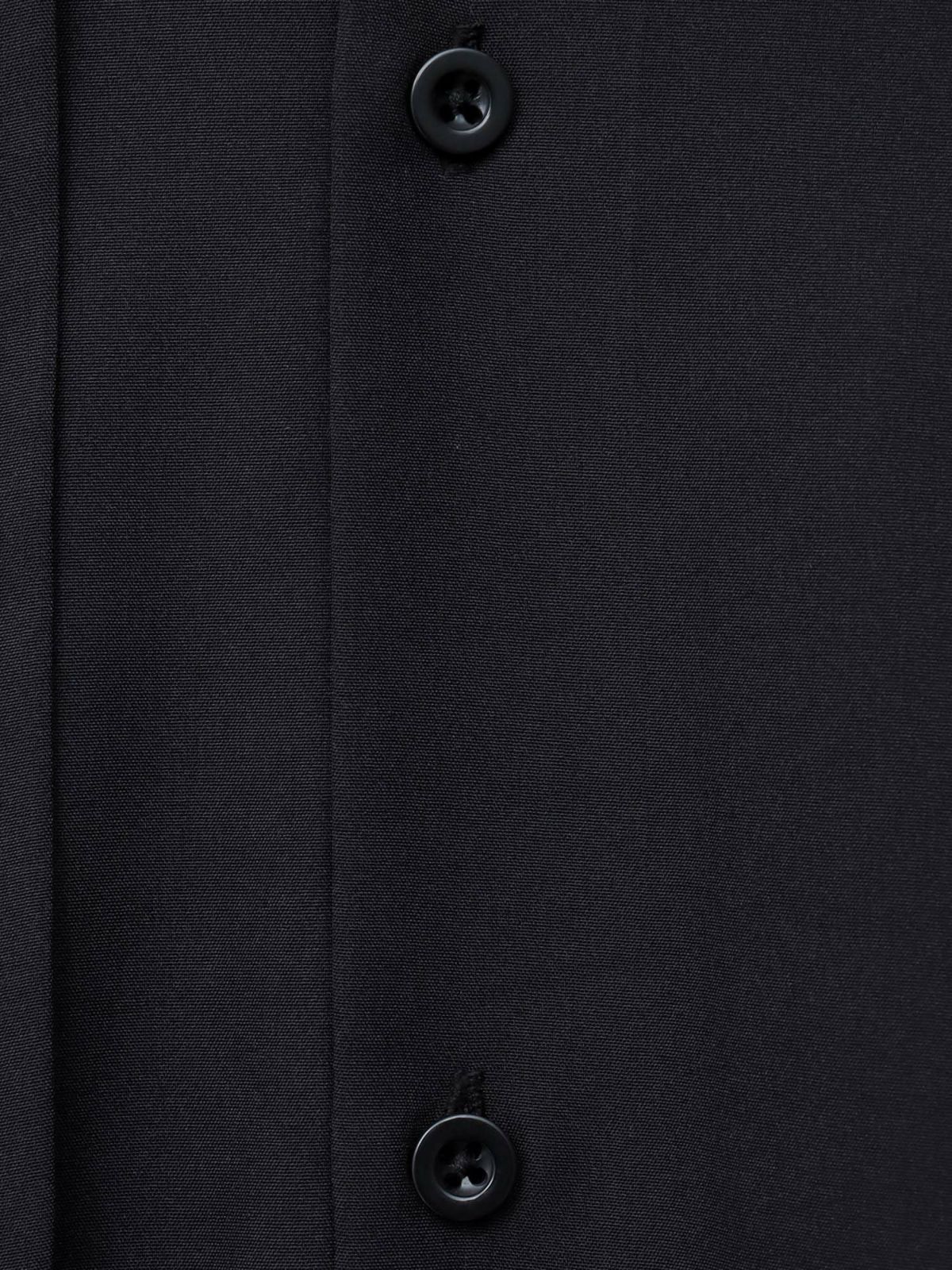 【雅結 -EN-】“狐面”総刺繍キモノスリーブ5分袖 変形シャツ