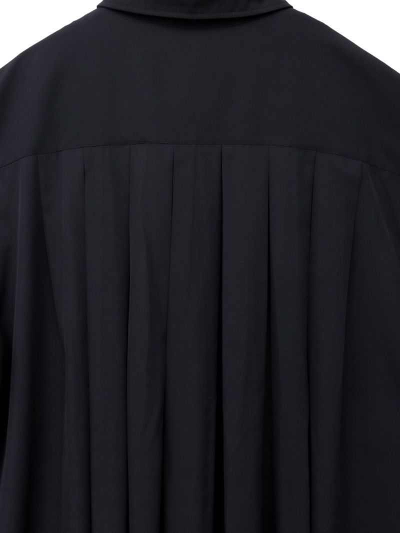 【雅結 -EN-】“狐面”総刺繍キモノスリーブ5分袖 変形シャツ