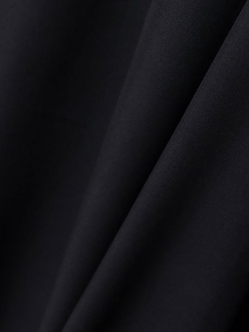 【雅結 -EN-】“狐面”総刺繍キモノスリーブ5分袖 変形シャツ