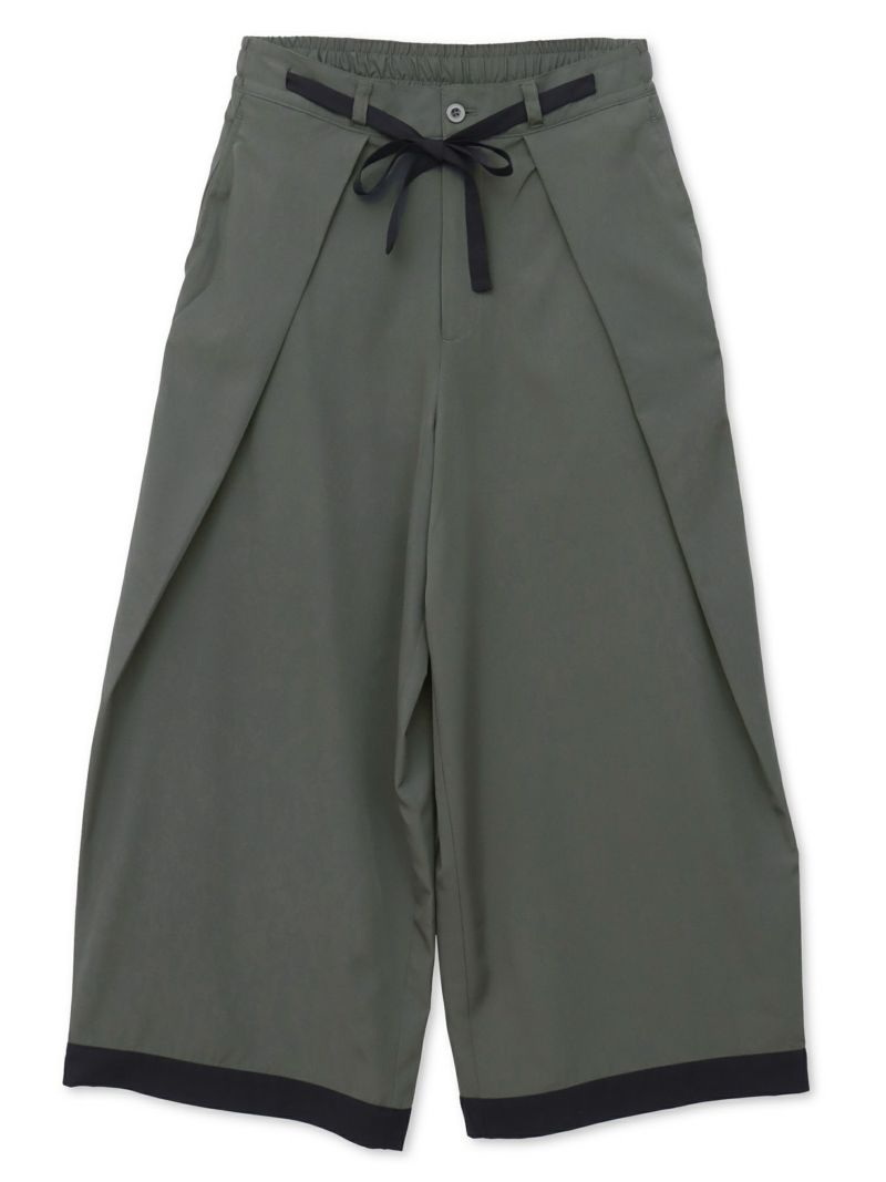 【雅結 -EN-】“狐面”総刺繍ハカマワイドパンツ【雅結 -EN-】“狐面”総刺繍ハカマワイドパンツ