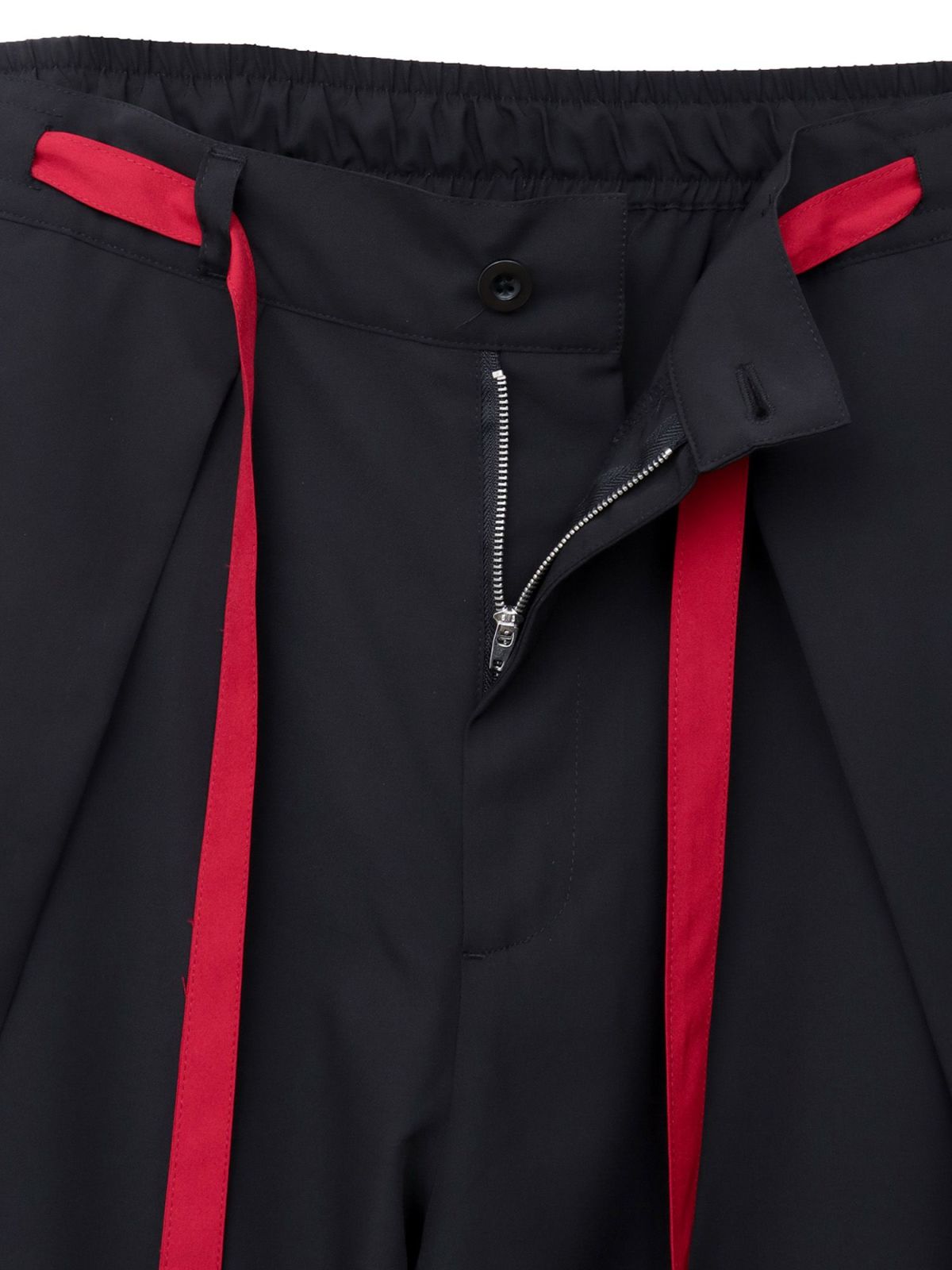 【雅結 -EN-】“狐面”総刺繍ハカマワイドパンツ