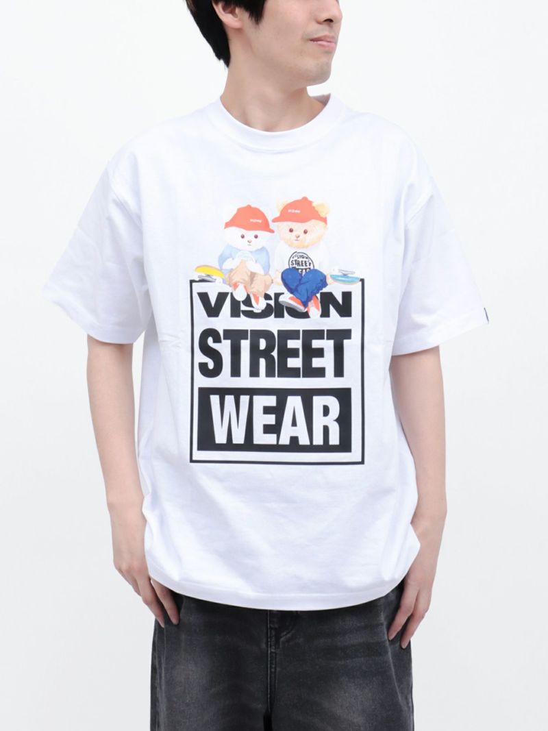 【VISION STREET WEAR】“Bears Skate”プリントTシャツ〔別注〕