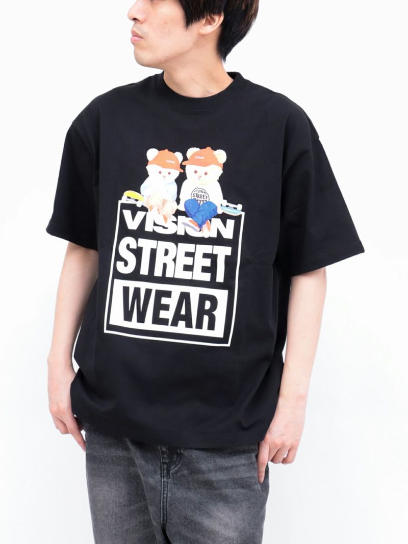 【VISION STREET WEAR】“Bears Skate”プリントTシャツ〔別注〕