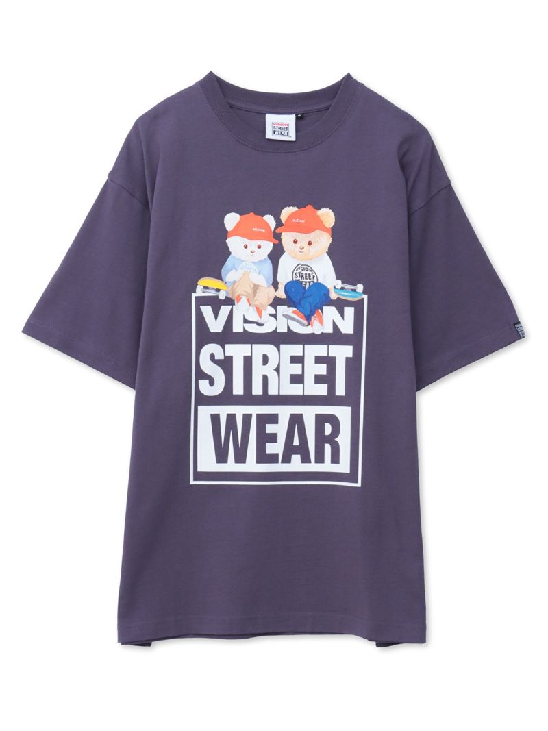 【VISION STREET WEAR】“Bears Skate”プリントTシャツ〔別注〕