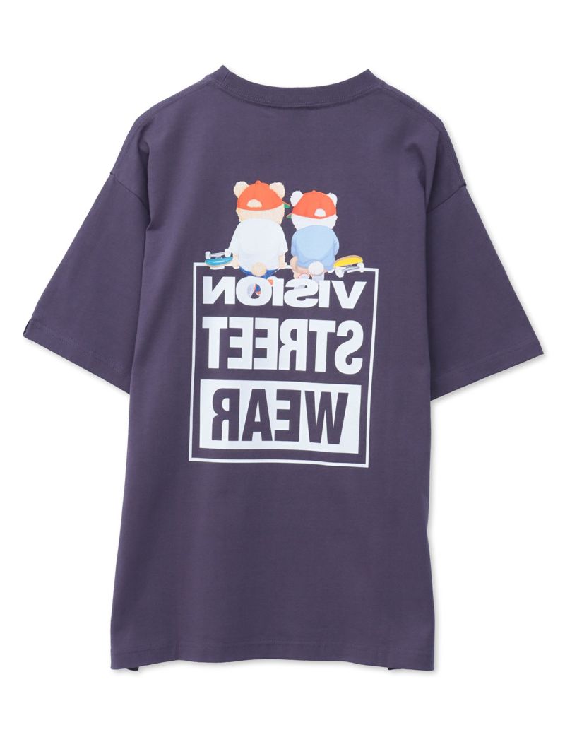【VISION STREET WEAR】“Bears Skate”プリントTシャツ〔別注〕