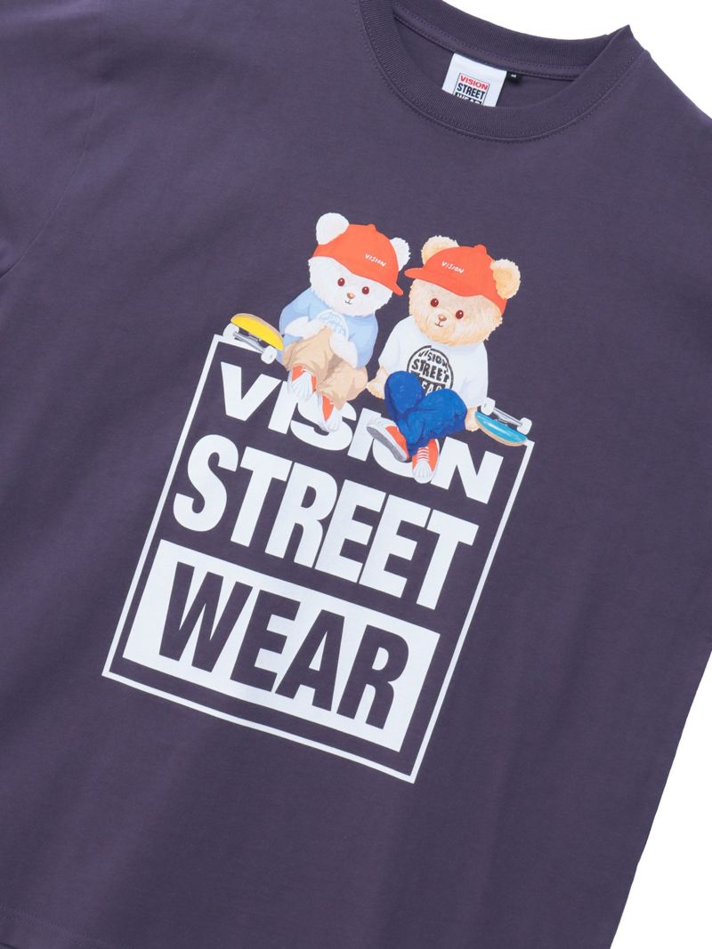 【VISION STREET WEAR】“Bears Skate”プリントTシャツ〔別注〕
