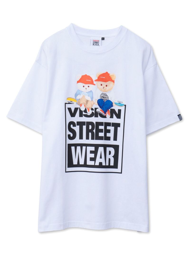 【VISION STREET WEAR】“Bears Skate”プリントTシャツ〔別注〕