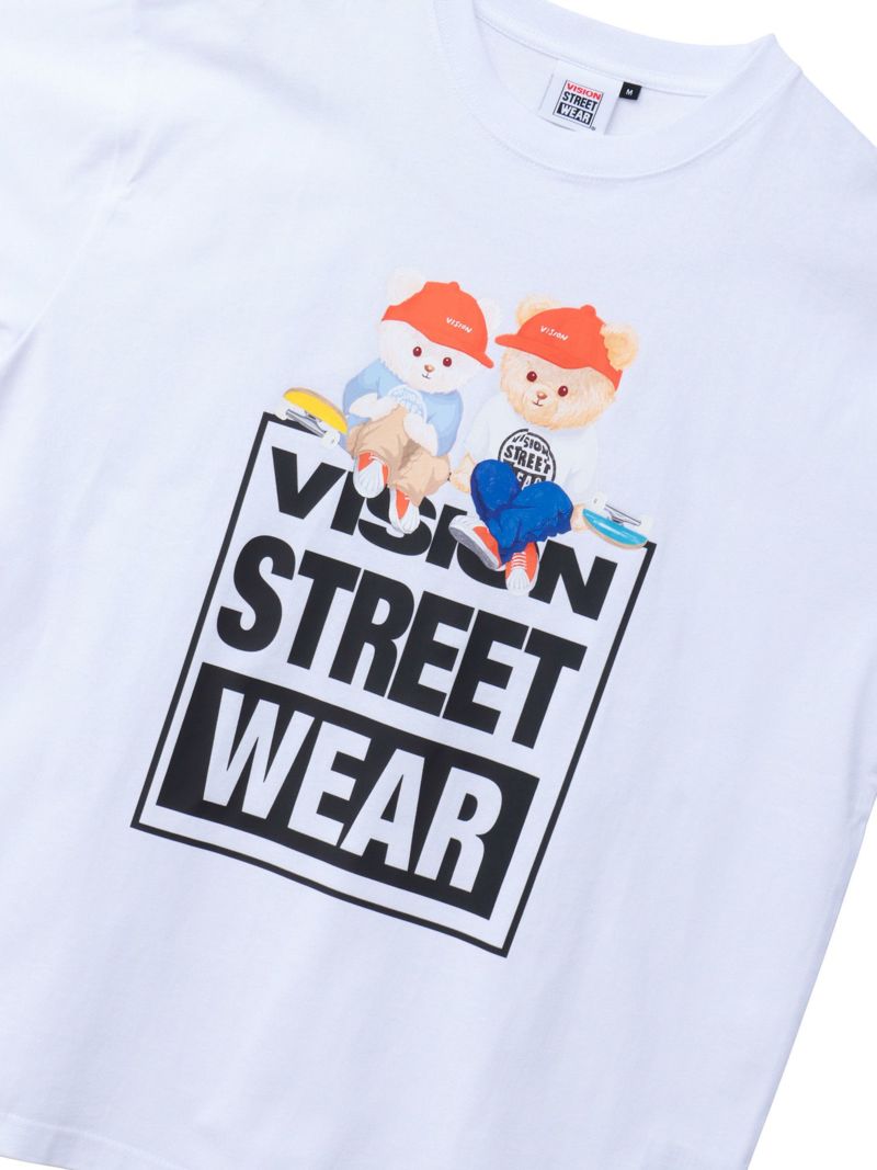 【VISION STREET WEAR】“Bears Skate”プリントTシャツ〔別注〕