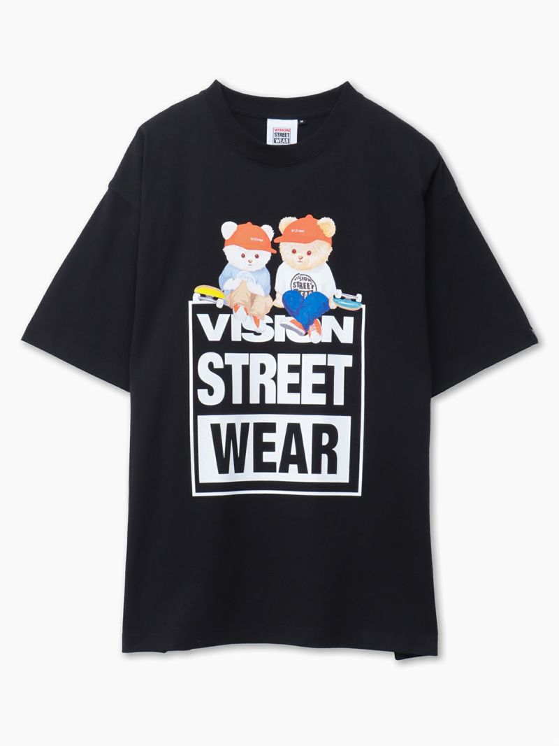 【VISION STREET WEAR】“Bears Skate”プリントTシャツ〔別注〕