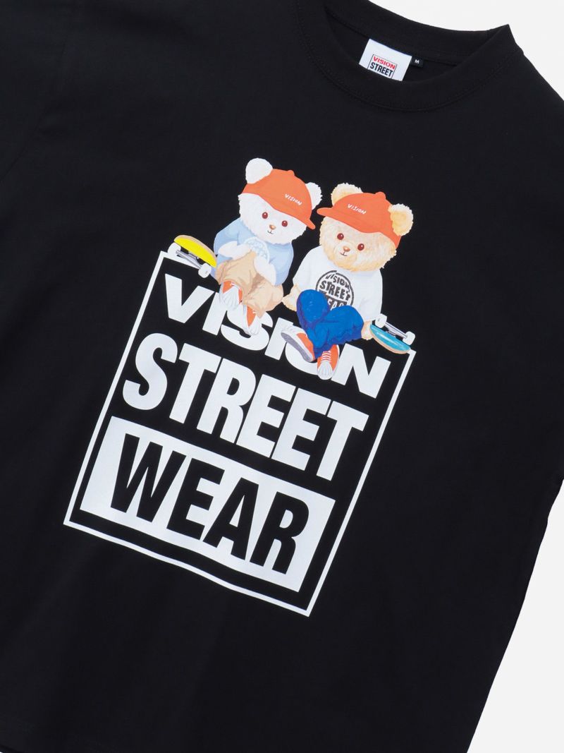 【VISION STREET WEAR】“Bears Skate”プリントTシャツ〔別注〕