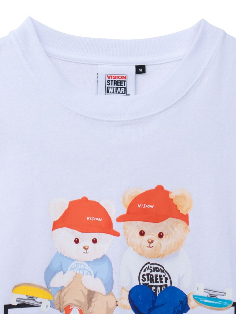 【VISION STREET WEAR】“Bears Skate”プリントTシャツ〔別注〕