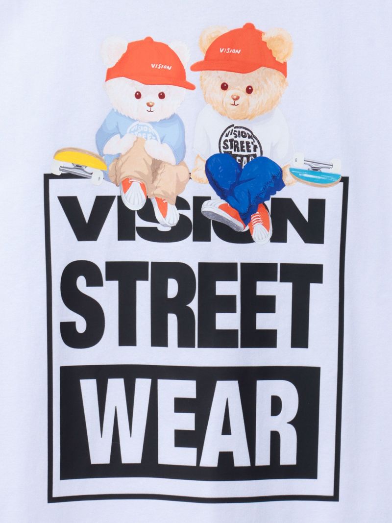 【VISION STREET WEAR】“Bears Skate”プリントTシャツ〔別注〕
