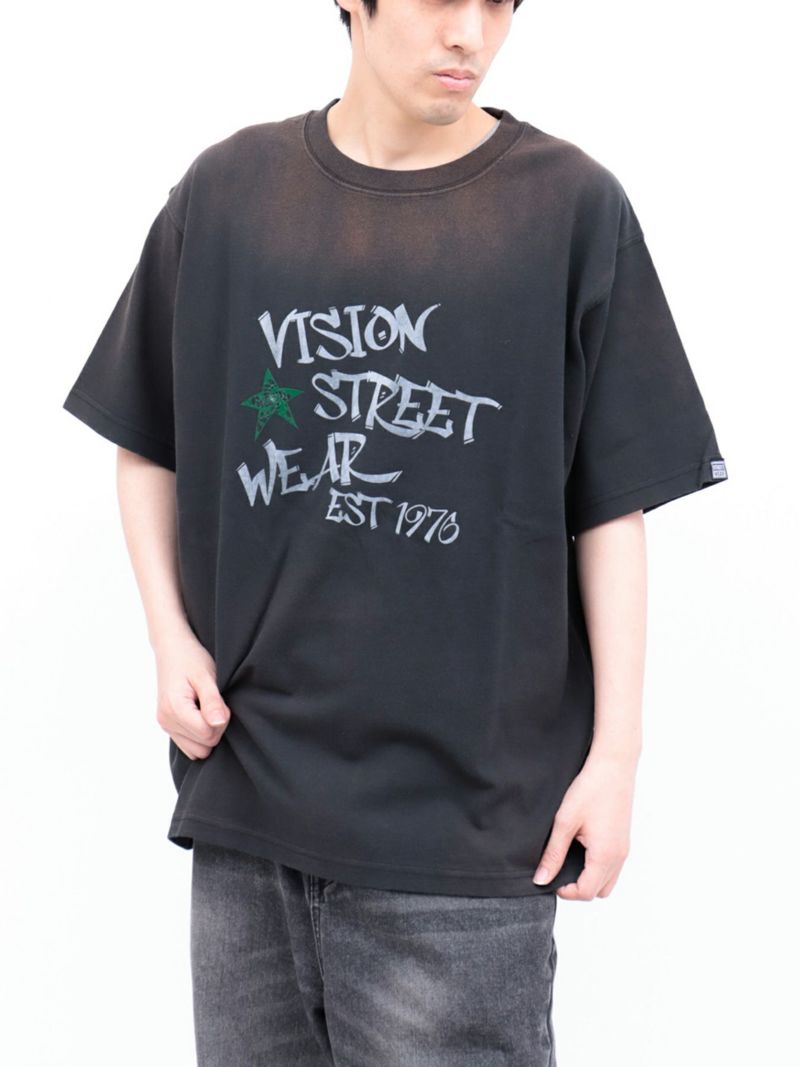 【VISION STREET WEAR】“Star”プリントTシャツ〔別注〕