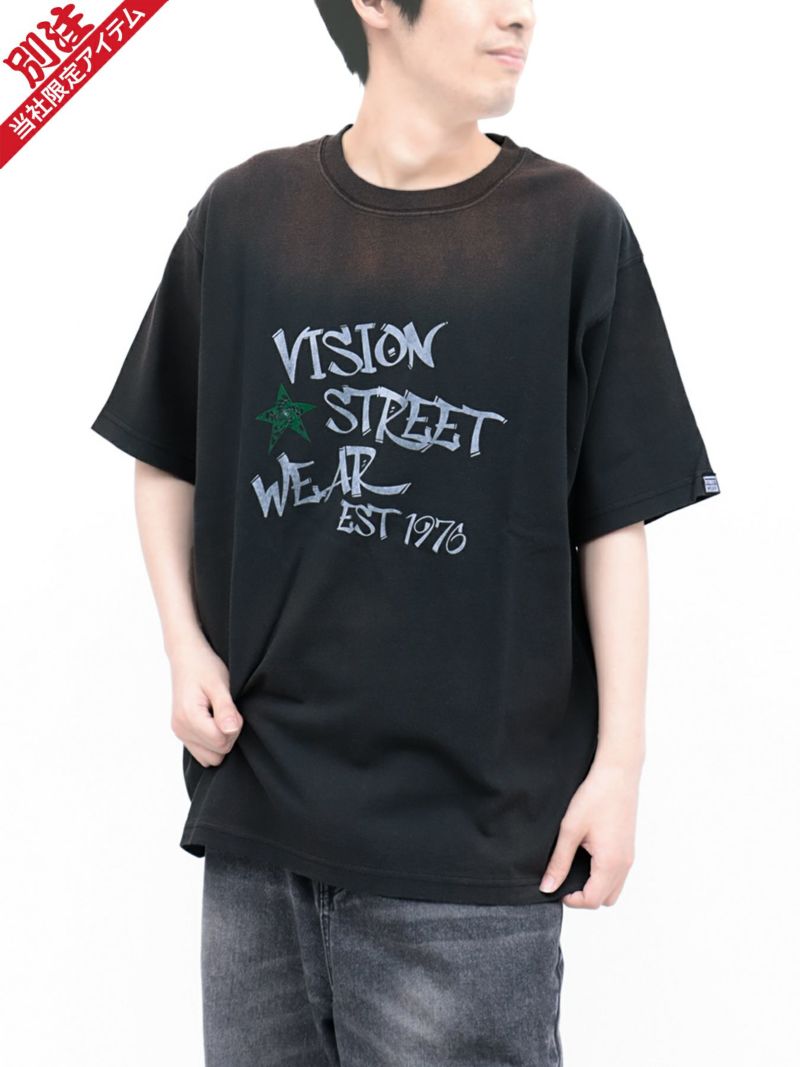 【VISION STREET WEAR】“Star”プリントTシャツ〔別注〕