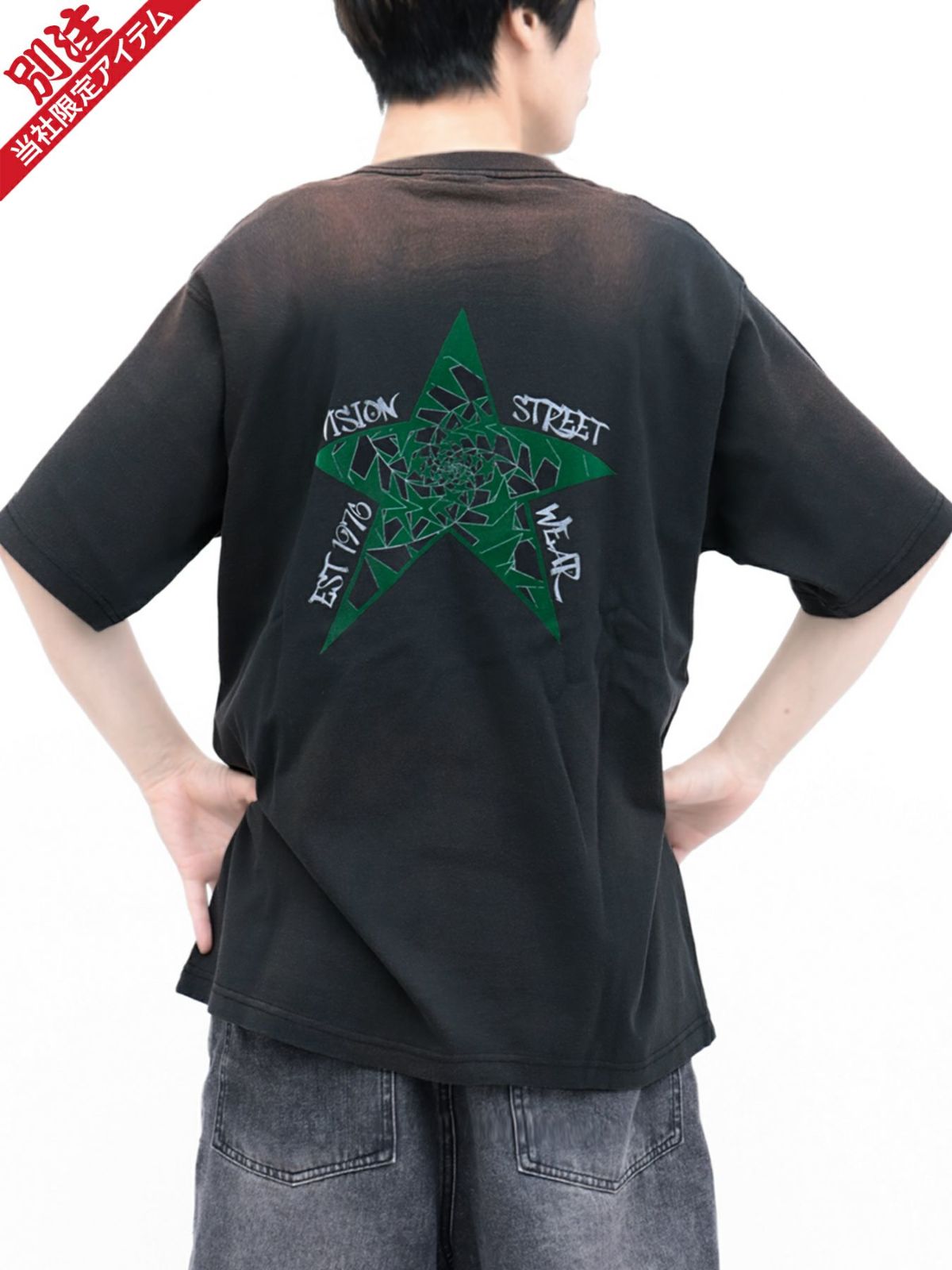 【VISION STREET WEAR】“Star”プリントTシャツ〔別注〕