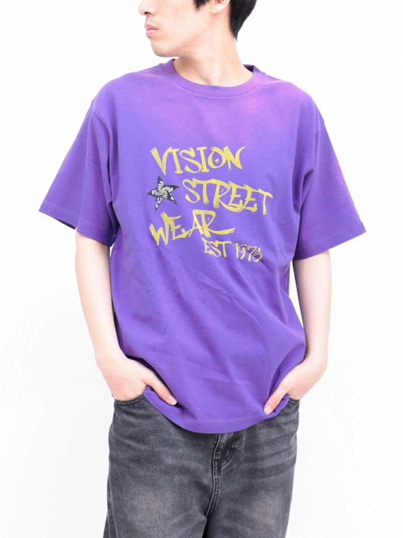 【VISION STREET WEAR】“Star”プリントTシャツ〔別注〕