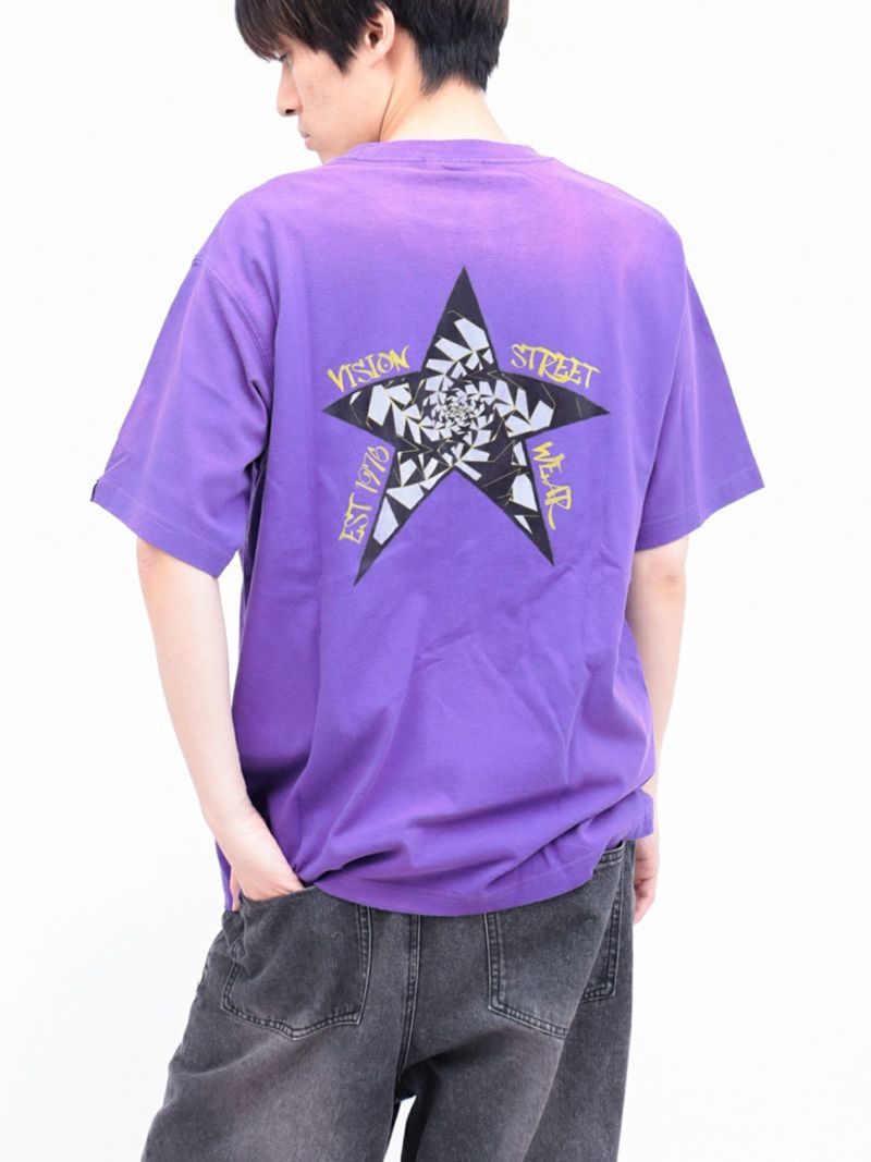 【VISION STREET WEAR】“Star”プリントTシャツ〔別注〕