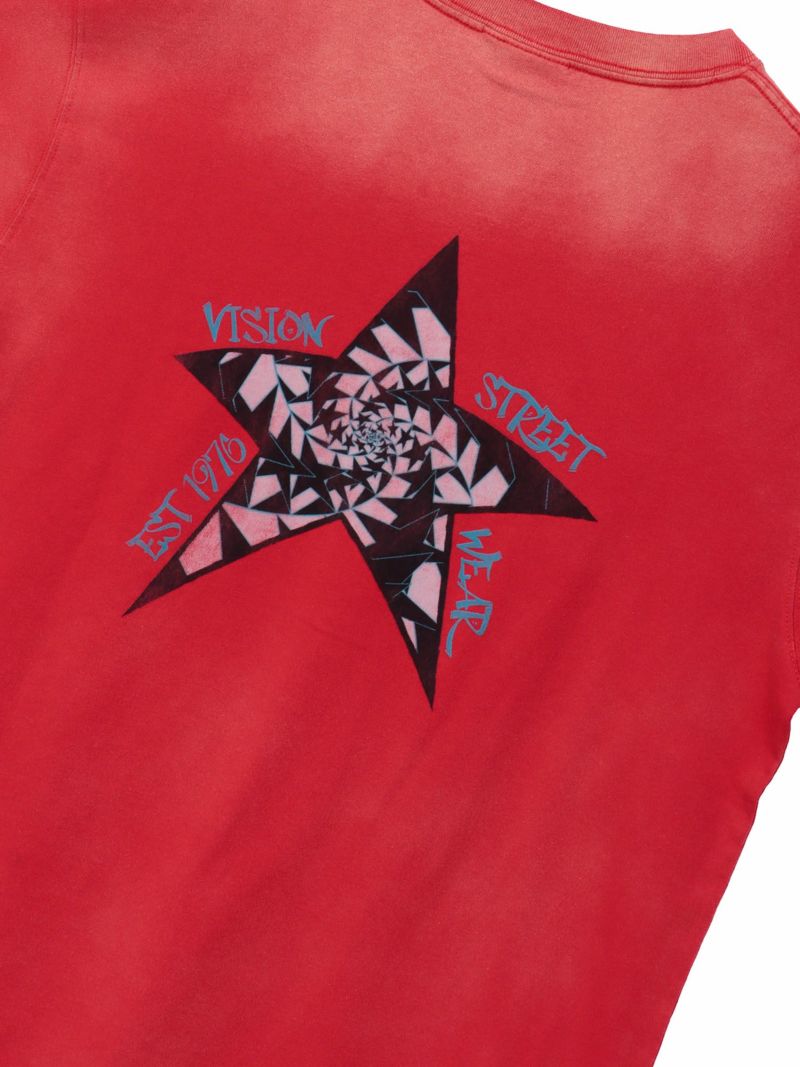 【VISION STREET WEAR】“Star”プリントTシャツ〔別注〕