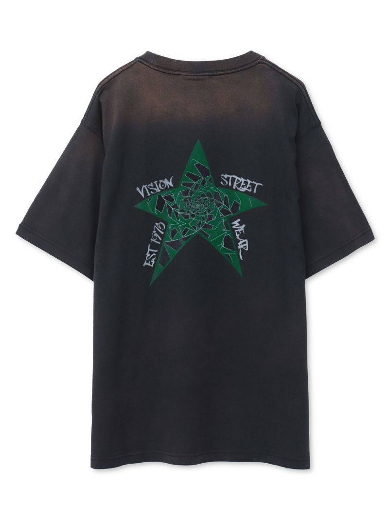 【VISION STREET WEAR】“Star”プリントTシャツ〔別注〕