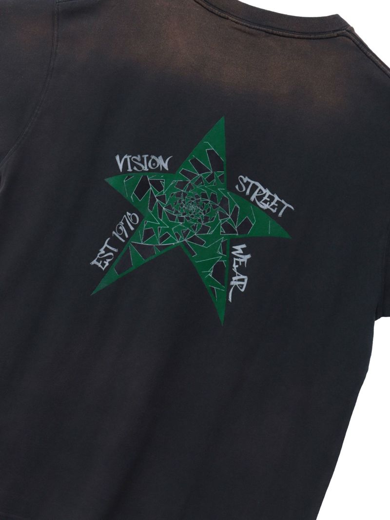 【VISION STREET WEAR】“Star”プリントTシャツ〔別注〕