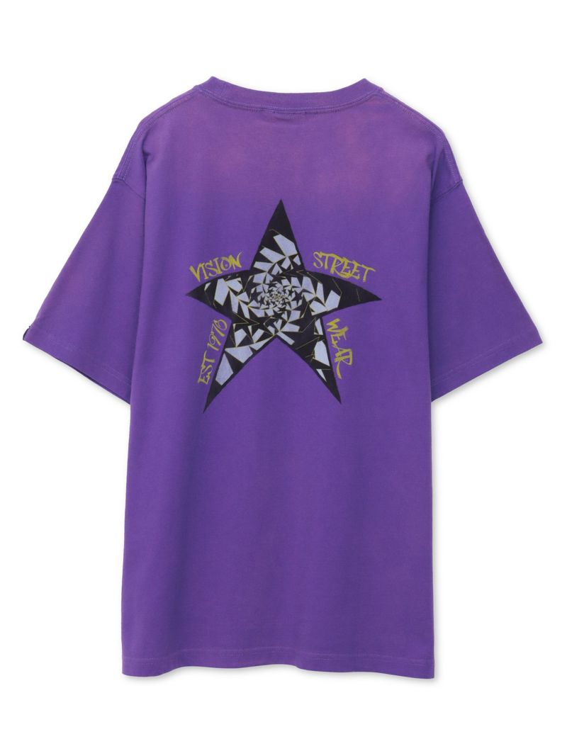 【VISION STREET WEAR】“Star”プリントTシャツ〔別注〕