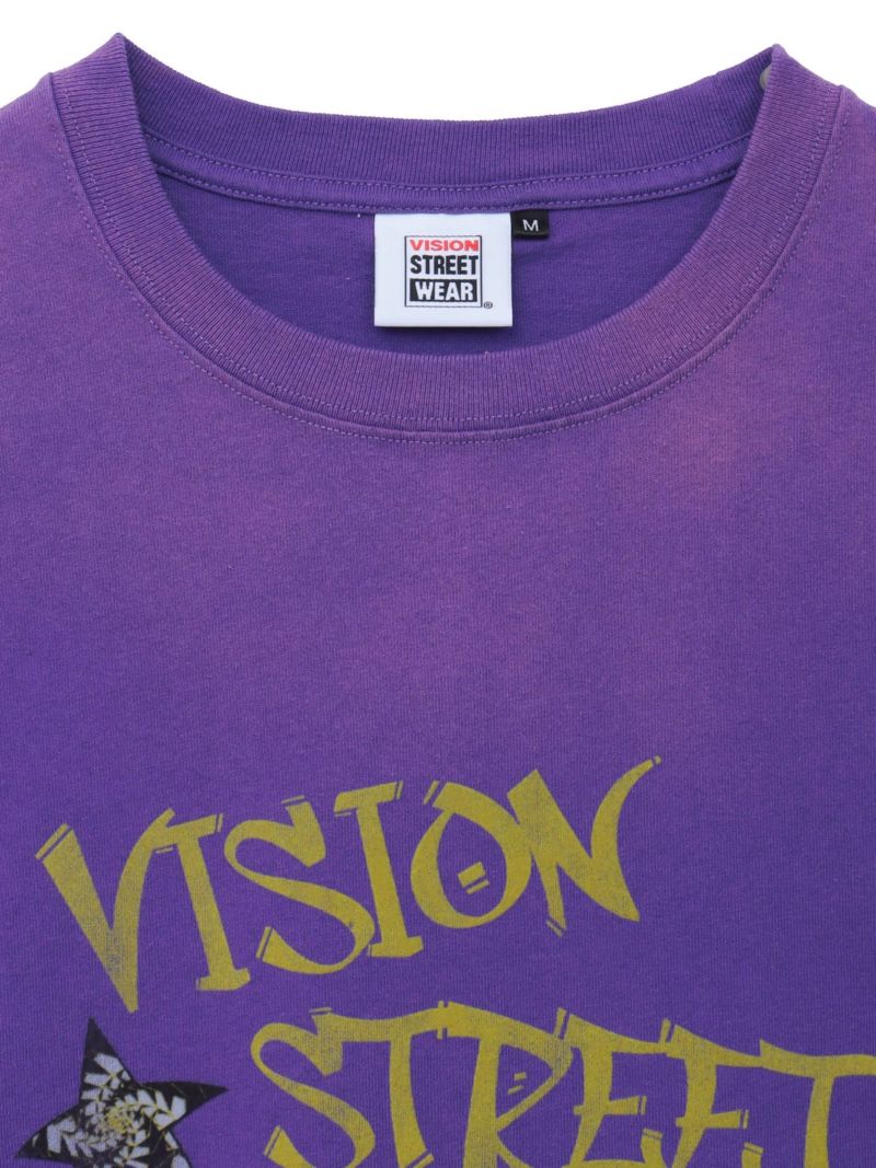 【VISION STREET WEAR】“Star”プリントTシャツ〔別注〕