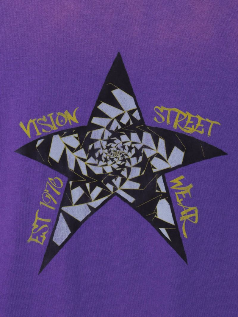 【VISION STREET WEAR】“Star”プリントTシャツ〔別注〕
