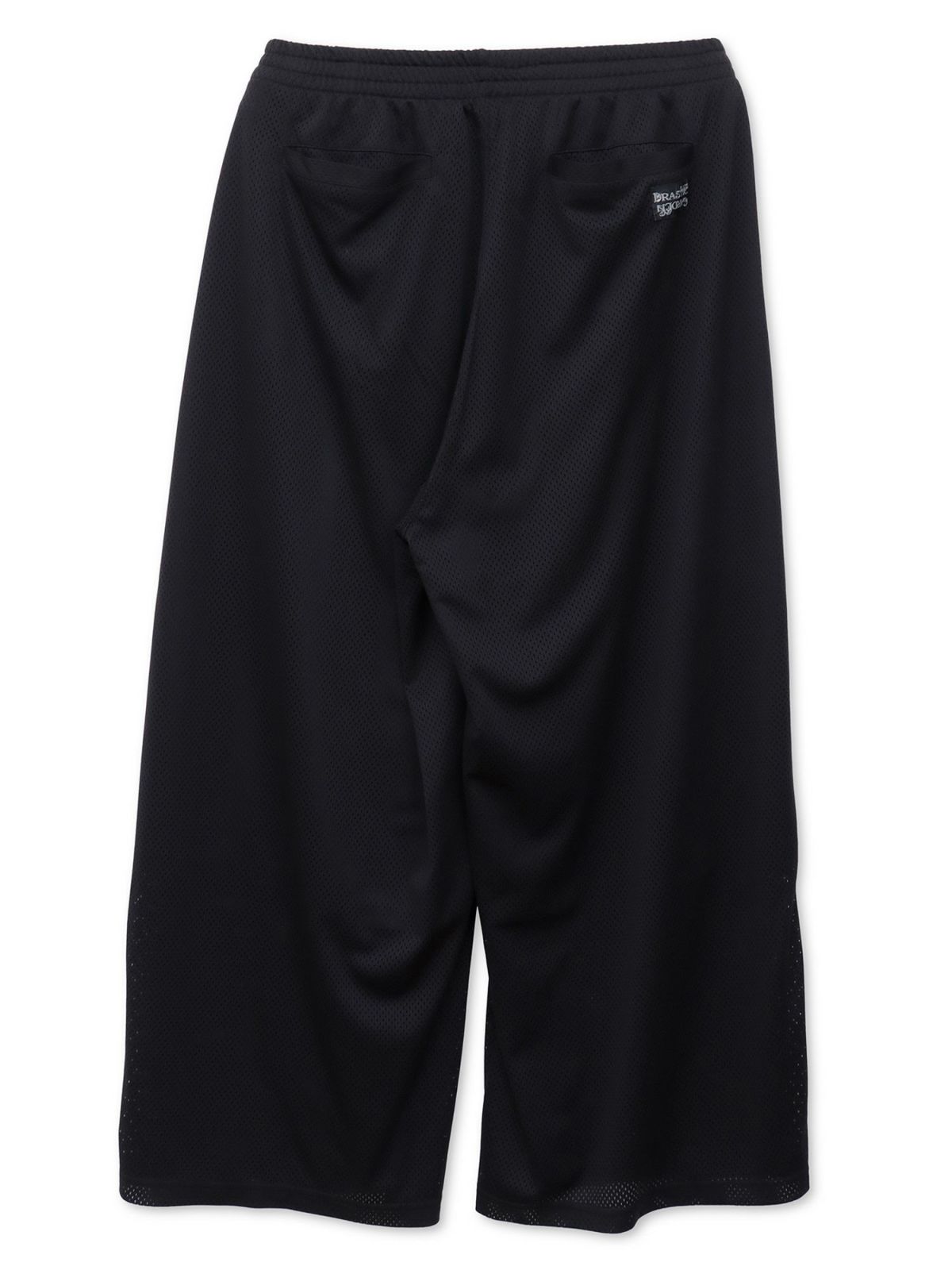 【DRASTIC GARDEN】“稲妻の薔薇”総刺繍メッシュ素材ワイドパンツ