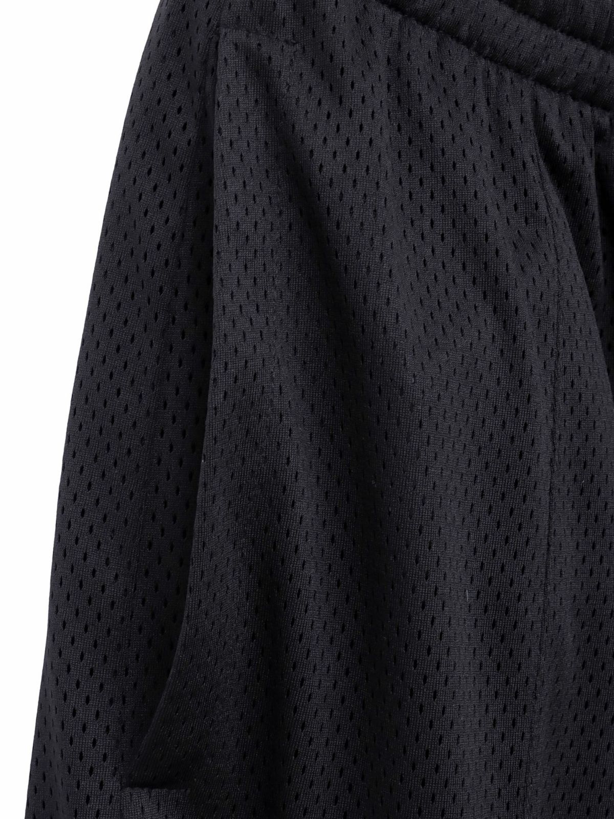 【DRASTIC GARDEN】“稲妻の薔薇”総刺繍メッシュ素材ワイドパンツ