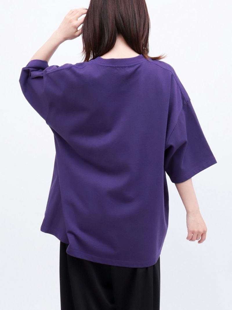 【DRASTIC GARDEN】“稲妻の薔薇”ワンポイント刺繍Tシャツ