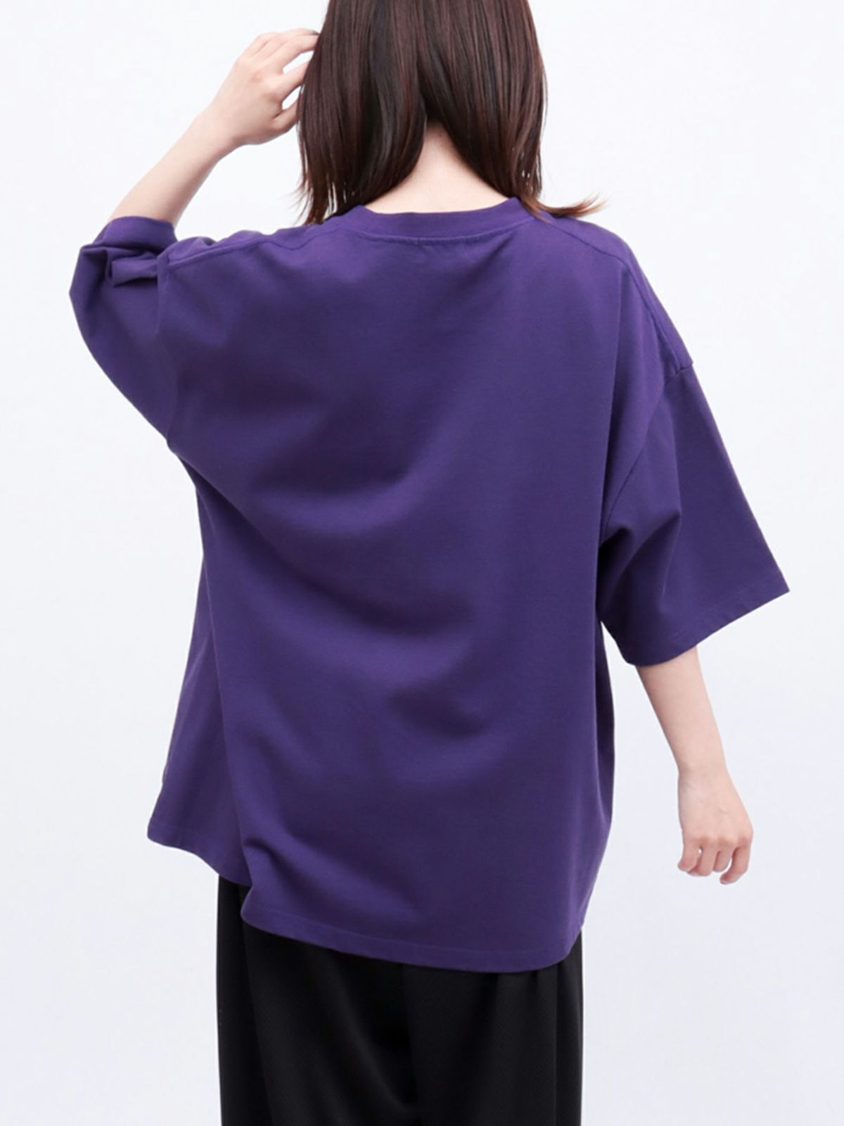 【DRASTIC GARDEN】“稲妻の薔薇”ワンポイント刺繍Tシャツ