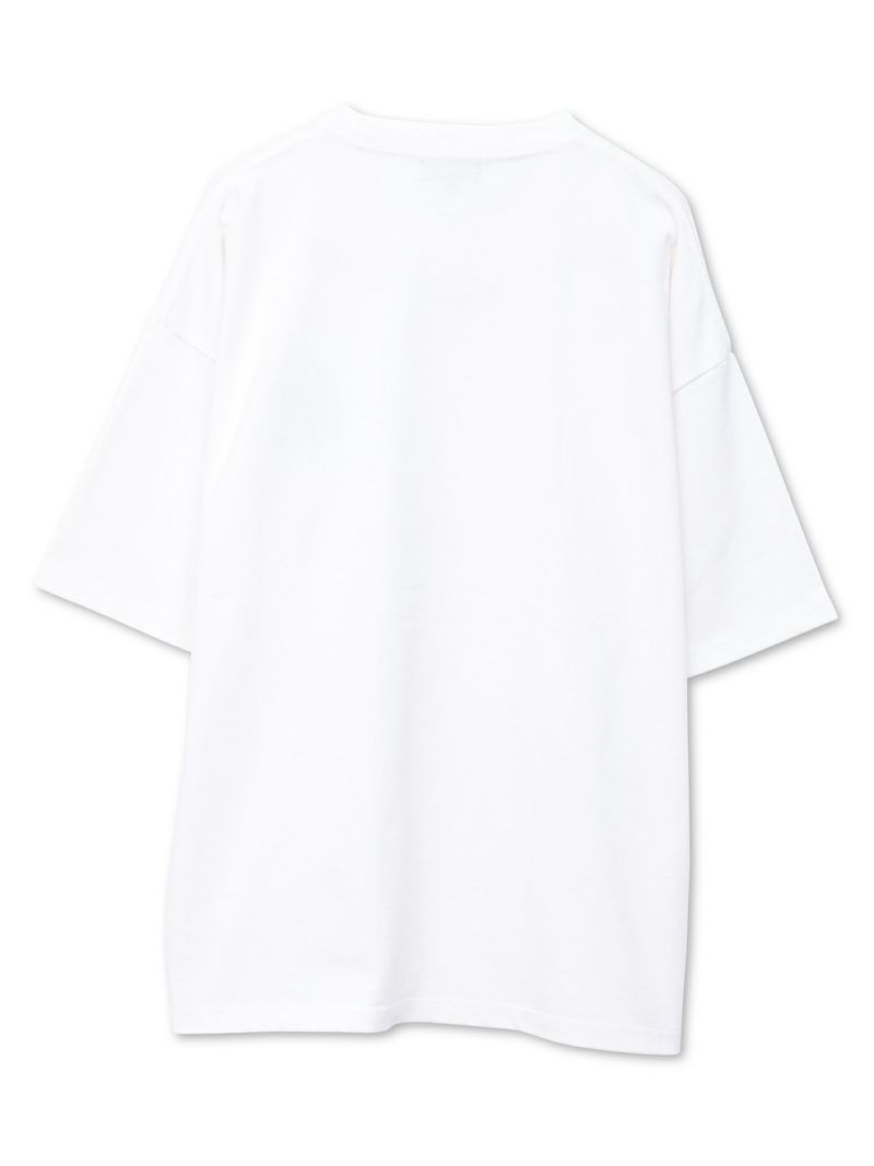 【DRASTIC GARDEN】“稲妻の薔薇”ワンポイント刺繍Tシャツ