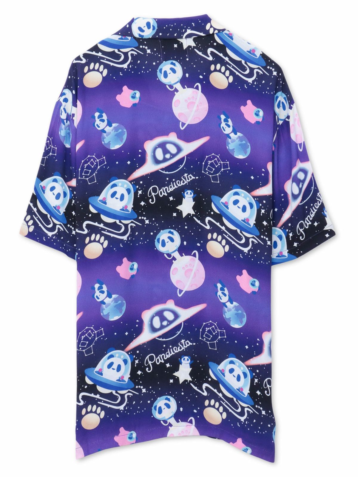 【PANDIESTA JAPAN】“スペースパンダ”レーヨンアロハシャツ