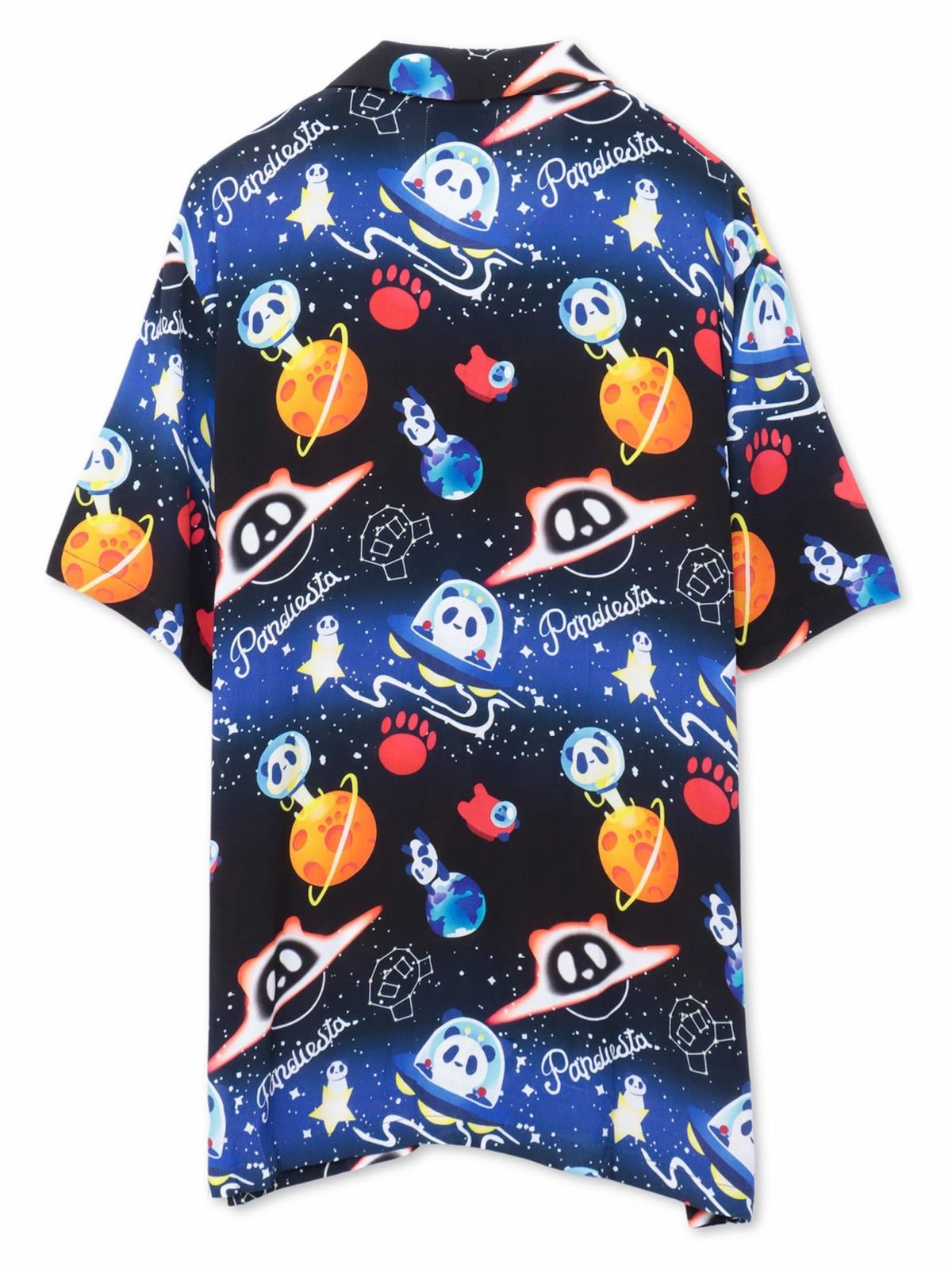 【PANDIESTA JAPAN】“スペースパンダ”レーヨンアロハシャツ