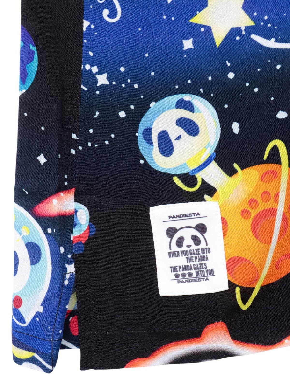 【PANDIESTA JAPAN】“スペースパンダ”レーヨンアロハシャツ
