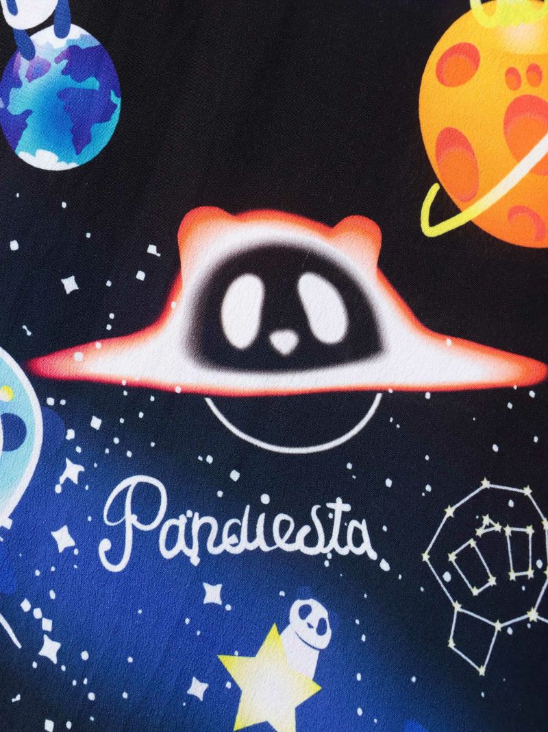 【PANDIESTA JAPAN】“スペースパンダ”レーヨンアロハシャツ