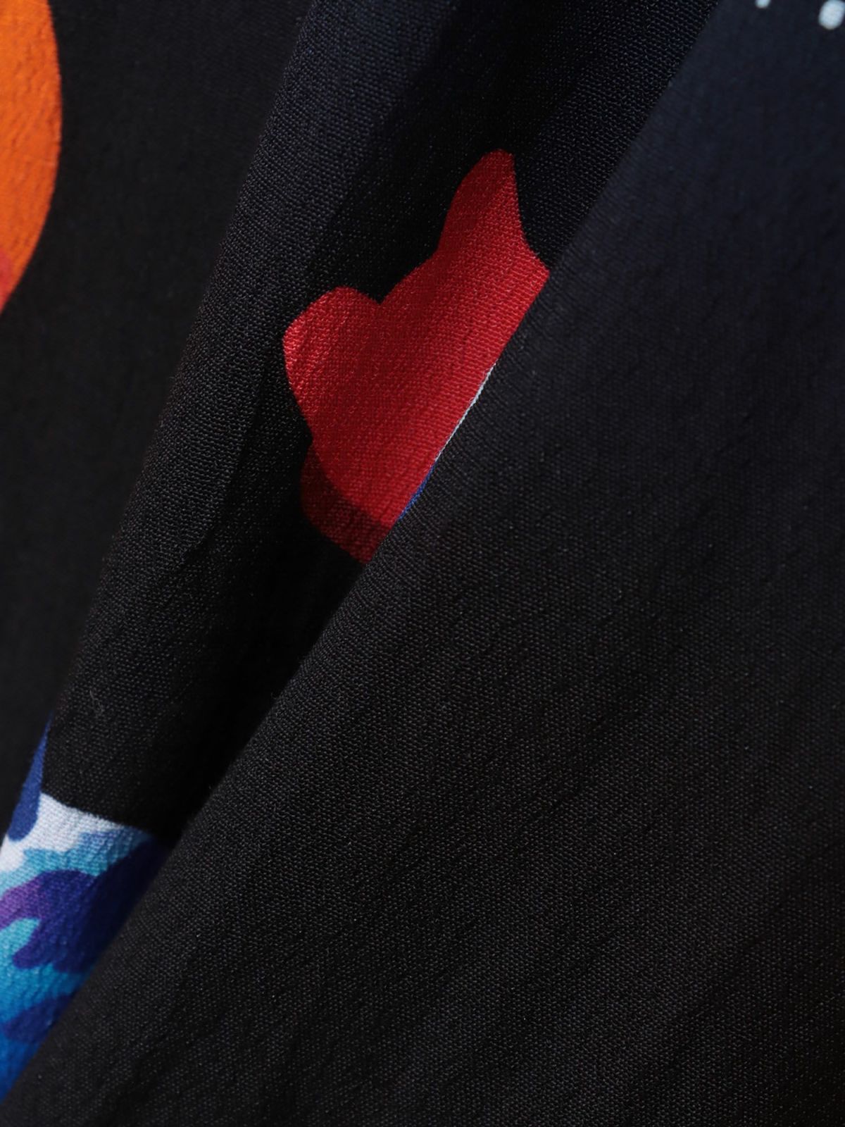 【PANDIESTA JAPAN】“スペースパンダ”レーヨンアロハシャツ