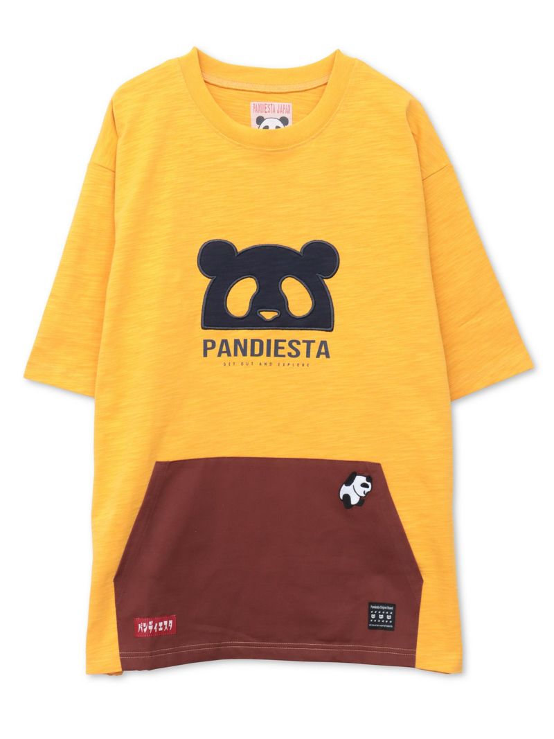 【PANDIESTA JAPAN】カンガルーポケット付きTシャツ&ショーツ セットアップ