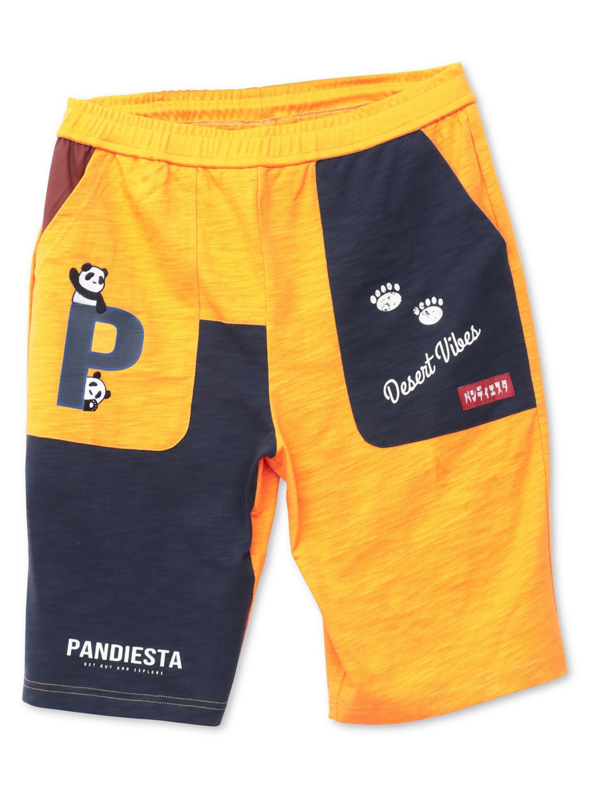 【PANDIESTA JAPAN】カンガルーポケット付きTシャツ&ショーツ セットアップ