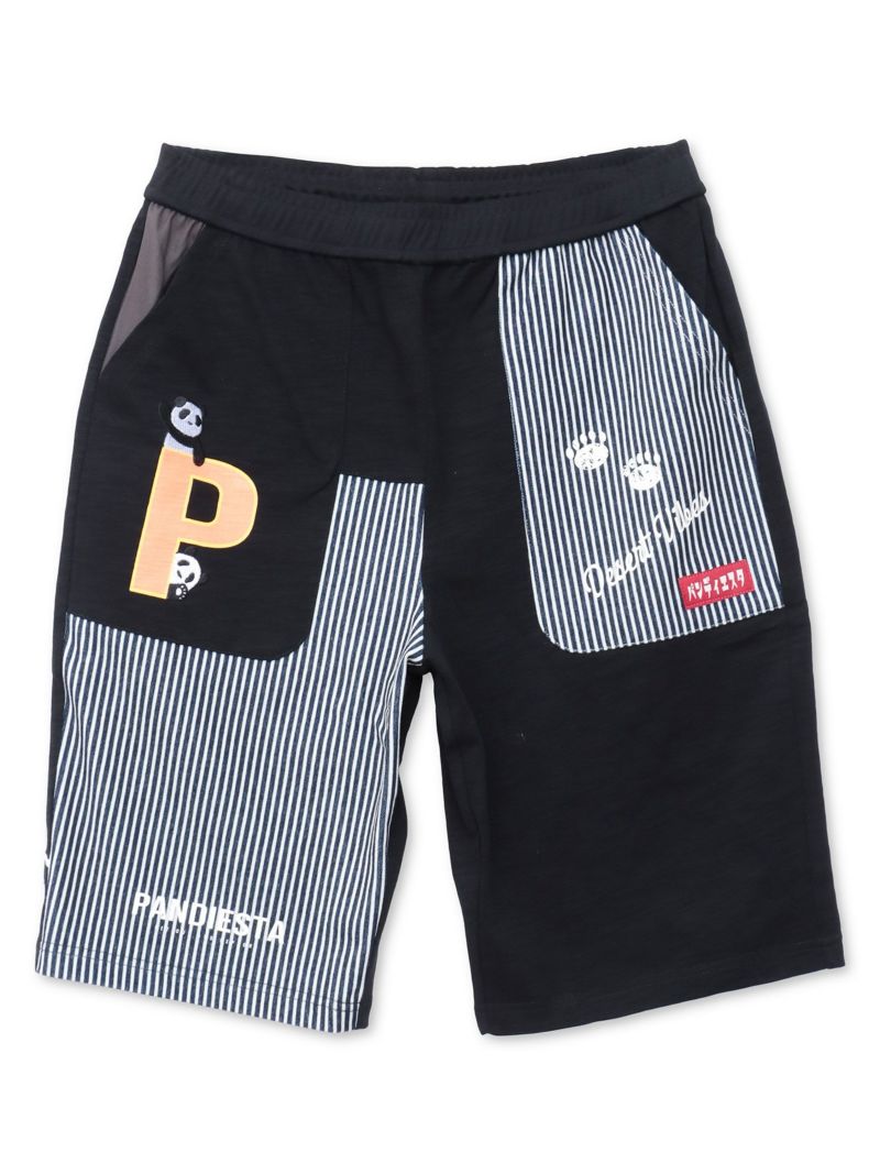 【PANDIESTA JAPAN】カンガルーポケット付きTシャツ&ショーツ セットアップ