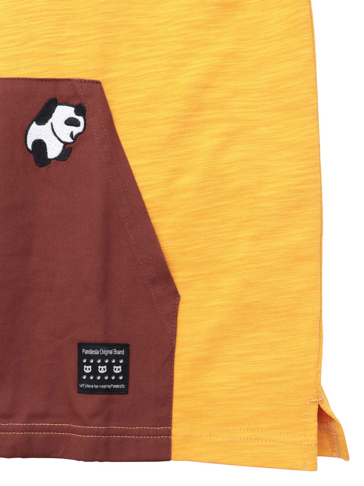 【PANDIESTA JAPAN】カンガルーポケット付きTシャツ&ショーツ セットアップ