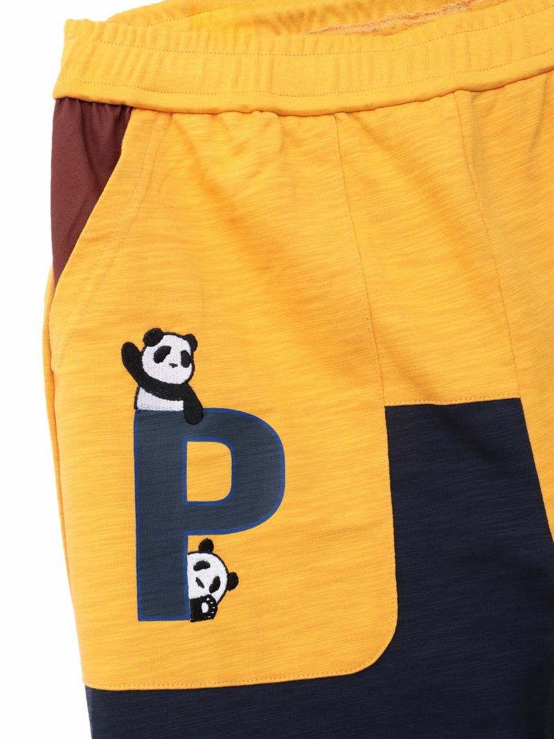 【PANDIESTA JAPAN】カンガルーポケット付きTシャツ&ショーツ セットアップ