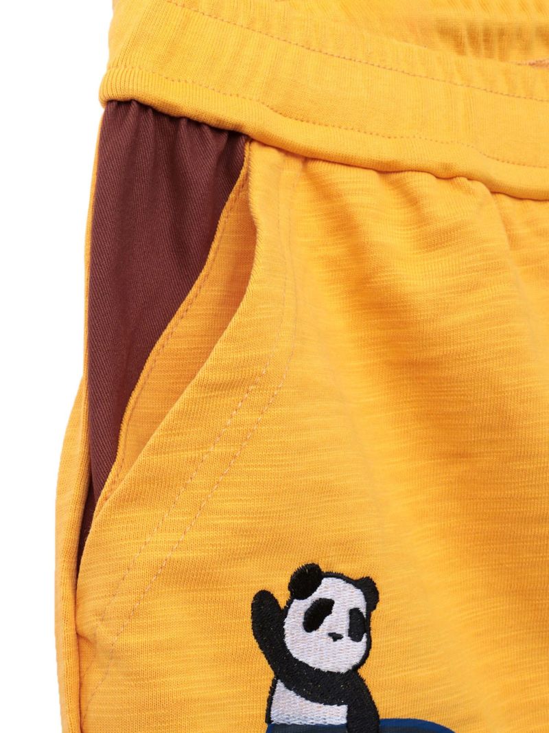 【PANDIESTA JAPAN】カンガルーポケット付きTシャツ&ショーツ セットアップ