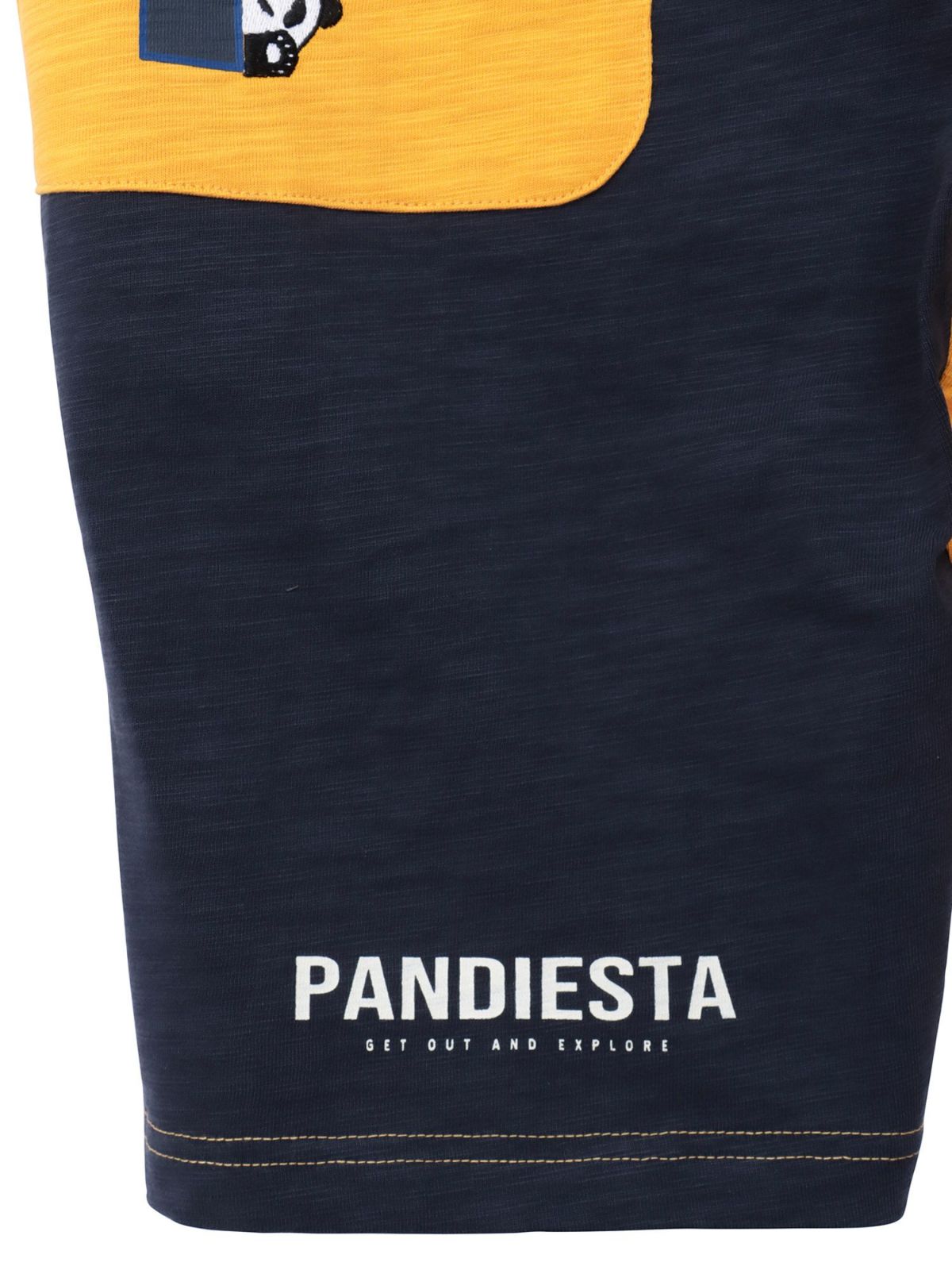 【PANDIESTA JAPAN】カンガルーポケット付きTシャツ&ショーツ セットアップ