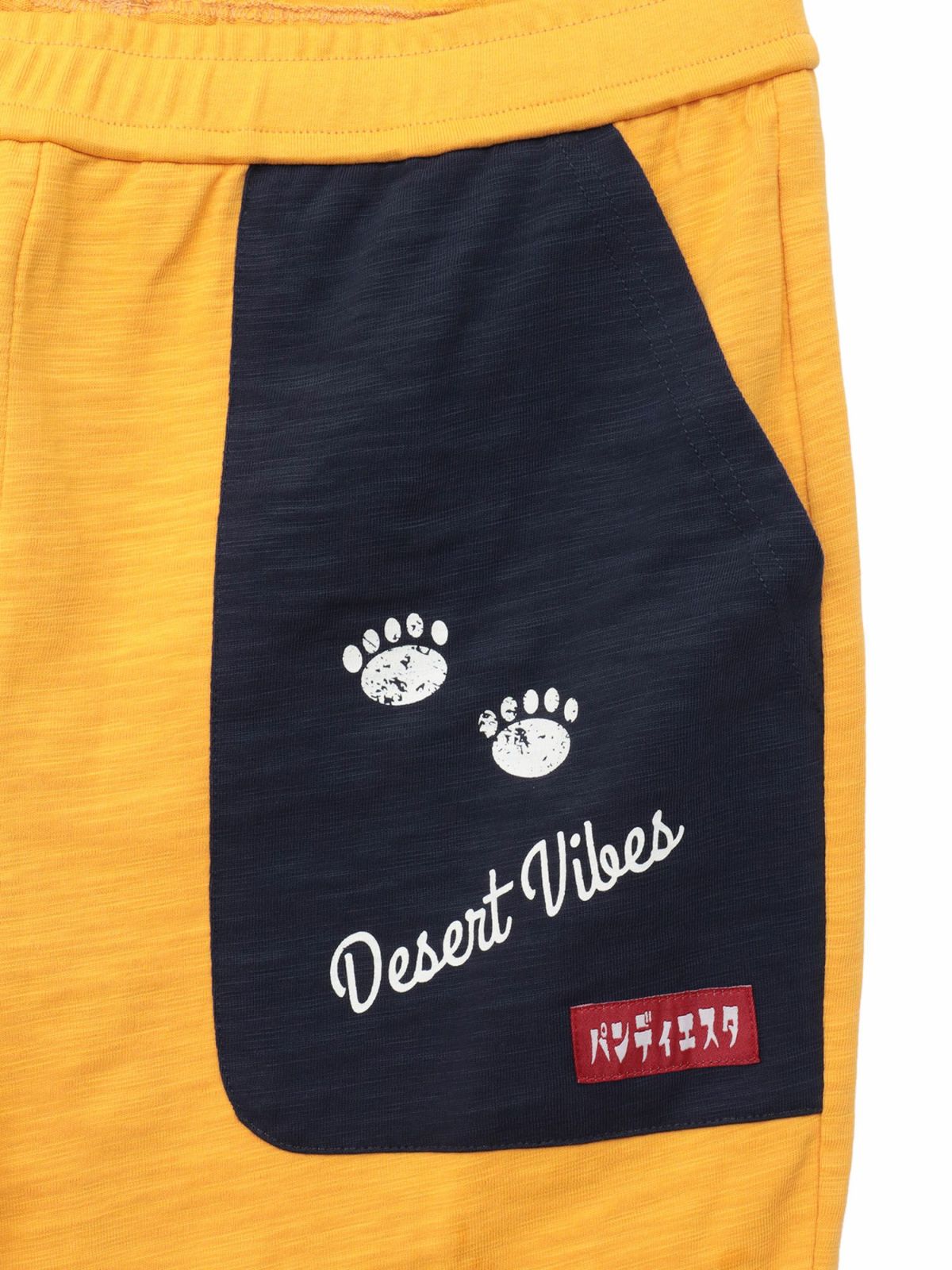 【PANDIESTA JAPAN】カンガルーポケット付きTシャツ&ショーツ セットアップ