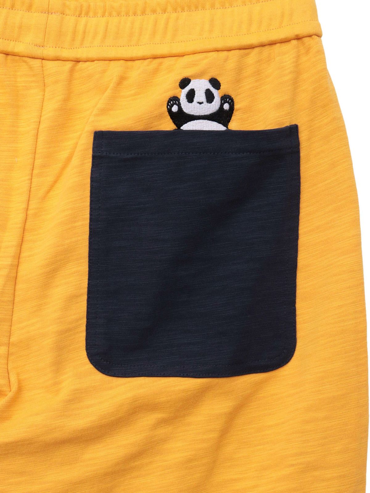 【PANDIESTA JAPAN】カンガルーポケット付きTシャツ&ショーツ セットアップ