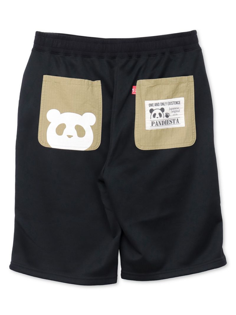 【PANDIESTA JAPAN】ミリタリー切替スウェットショートパンツ
