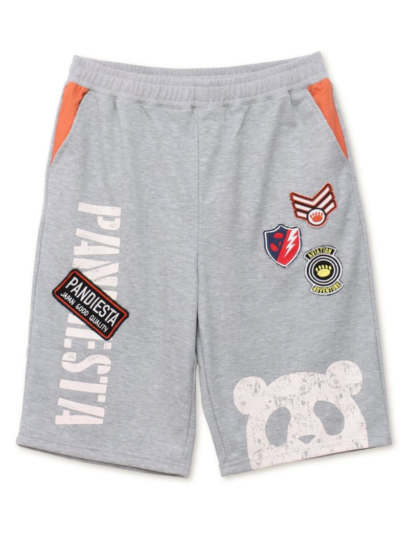 【PANDIESTA JAPAN】ミリタリー切替スウェットショートパンツ