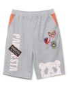 【PANDIESTA JAPAN】ミリタリー切替スウェットショートパンツ